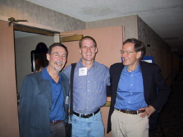 Adrian Scott with Carver Mead and George Gilder